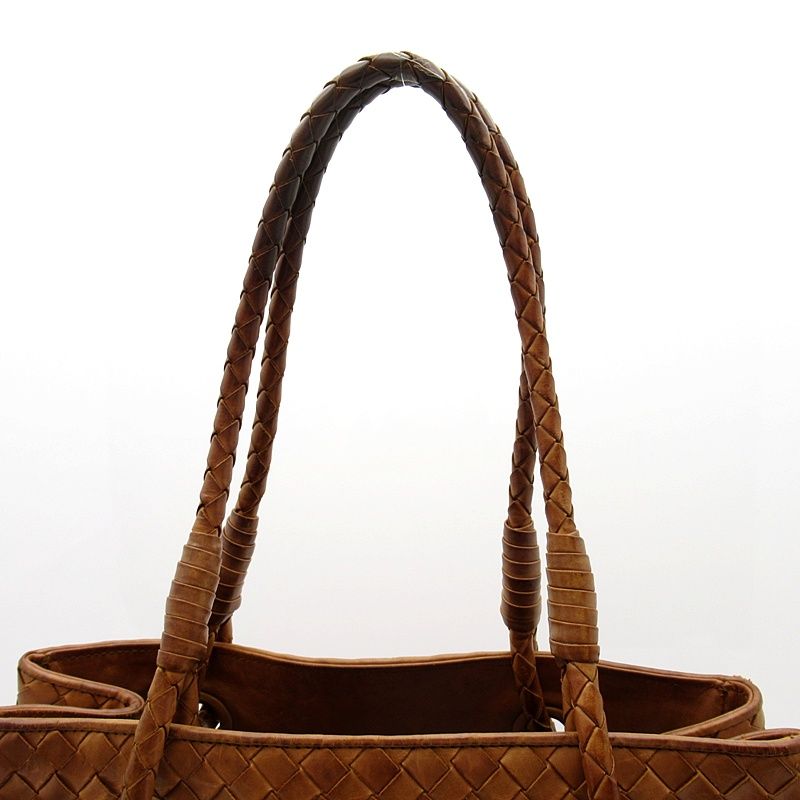 Bottega Veneta Tote Bag Intrecciato Brown — view 2