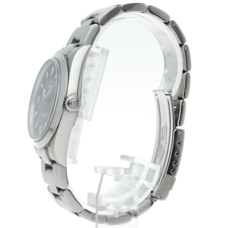 Rolex Explorer 1 SS Watch Black — view 3