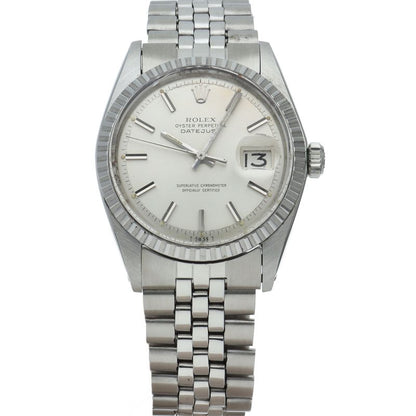 Rolex Datejust Watch Antique SS Silver — view 2