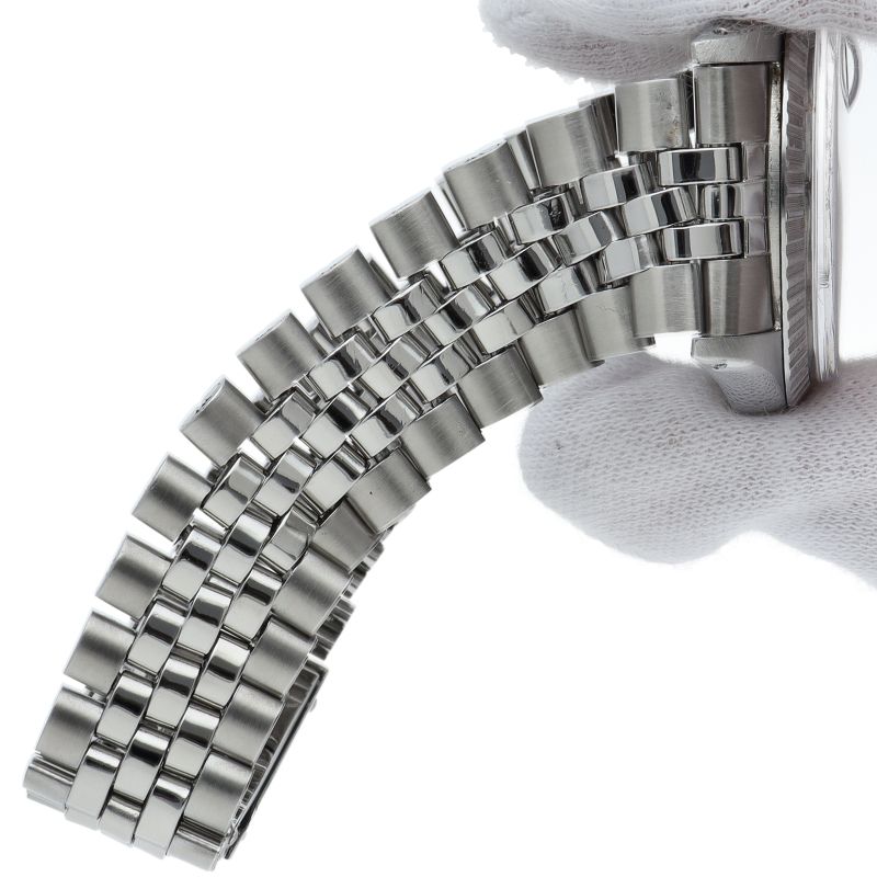 Rolex Datejust Watch Antique SS Silver — view 7