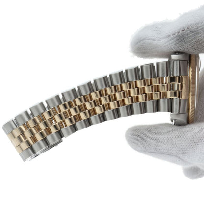 Rolex Datejust Watch 18K Yellow Gold SS Champagne — view 6