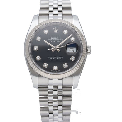 Rolex Datejust 36 Watch Jubilee Diamond 18K White Gold — view 2