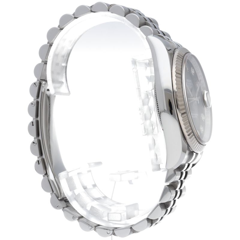 Rolex Datejust 36 Watch Jubilee Diamond 18K White Gold — view 4