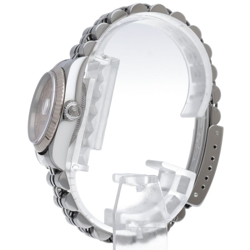 Rolex Datejust Watch 18K White Gold SS Pink — view 3