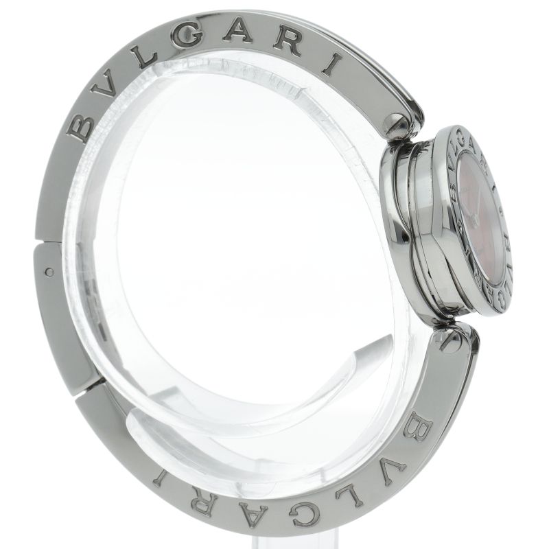 Bvlgari B.zero1 Watch Bangle Shell SS Pink — view 4