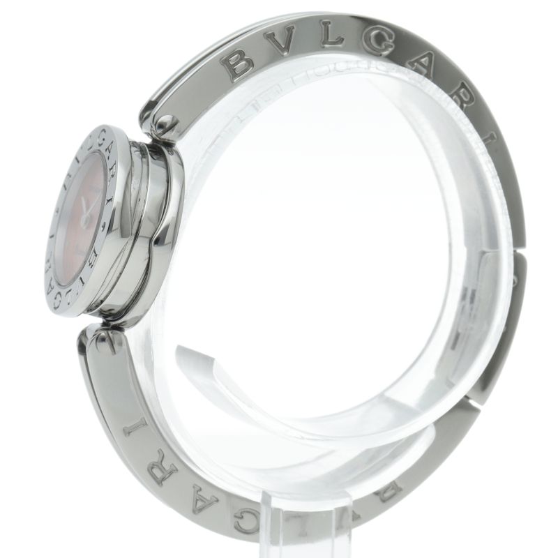 Bvlgari B.zero1 Watch Bangle Shell SS Pink — view 3