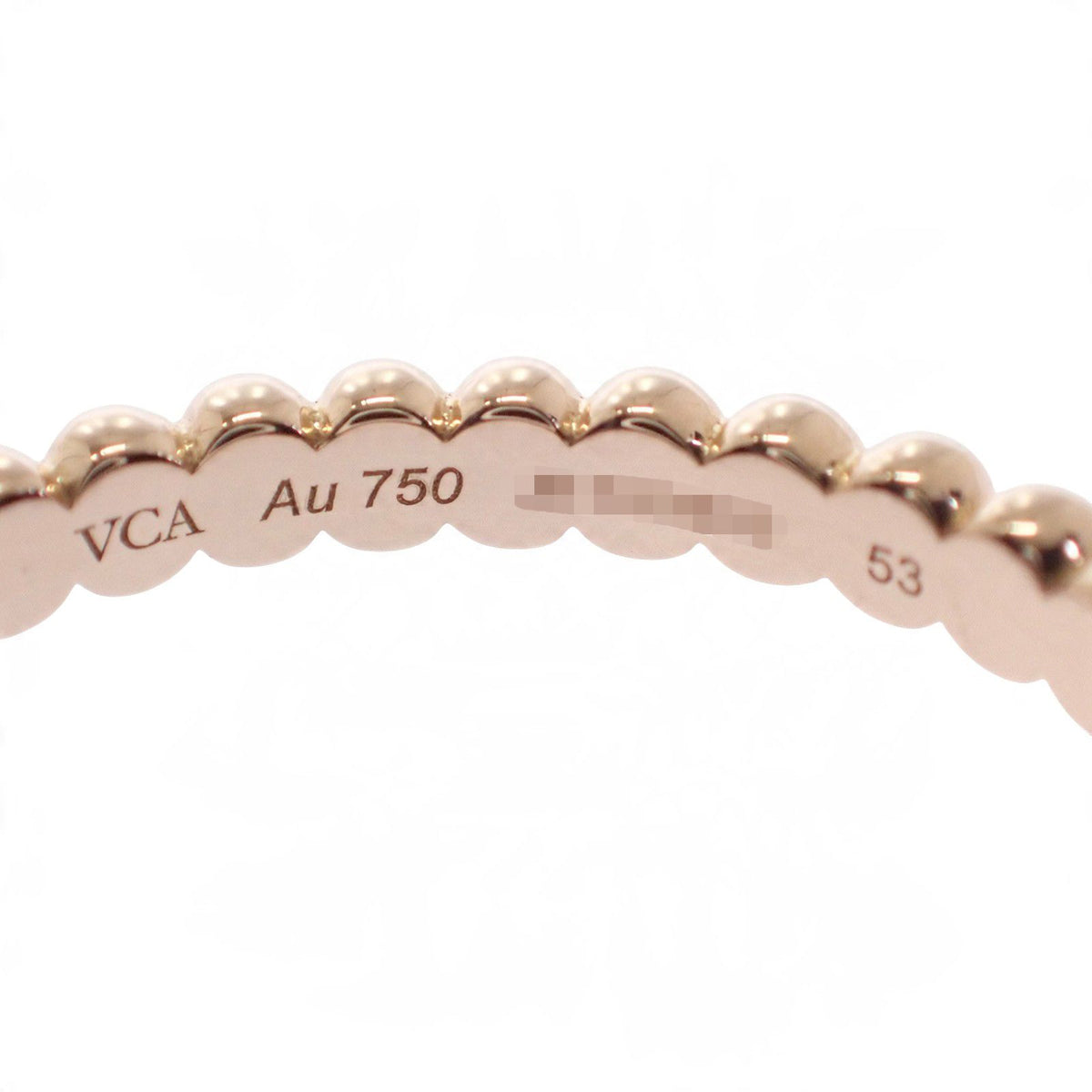 Van Cleef & Arpels Perlee Gold Pearl Small Ring 18K Pink — view 5