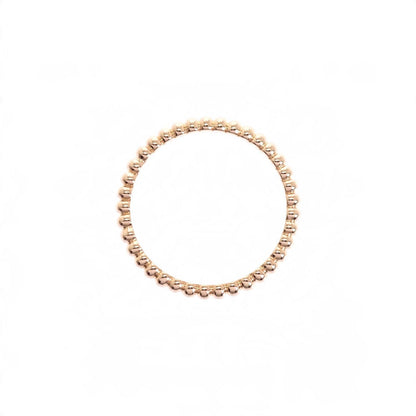 Van Cleef & Arpels Perlee Gold Pearl Small Ring 18K Pink — view 3