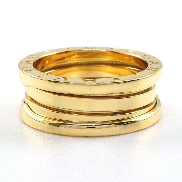 Bvlgari Ring B.zero1 Band Logo 18K Yellow Gold — view 2