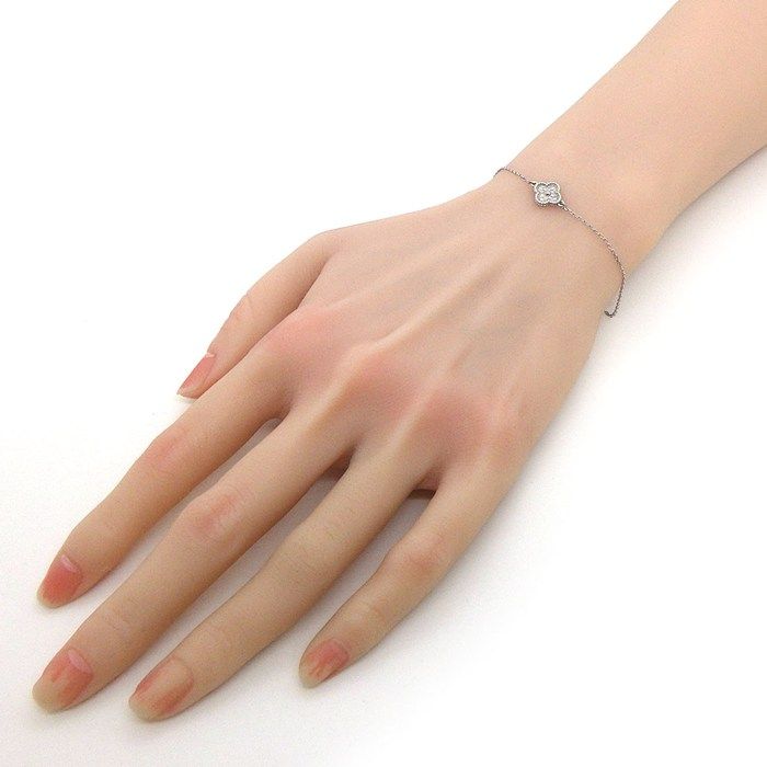 Van Cleef & Arpels Bracelet Sweetalhambra Diamond — view 8