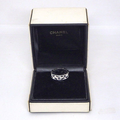Chanel Ring Quilted 18K White Gold — view 8