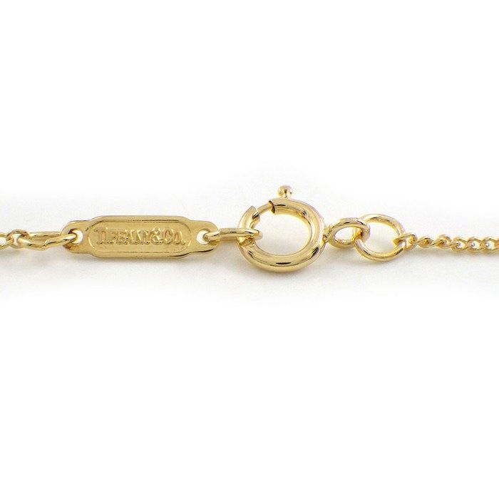Tiffany & Co Necklace Leaf Pave Diamond — view 4