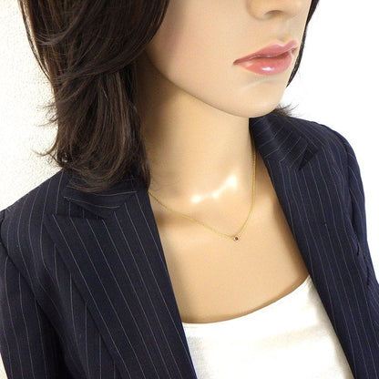 Tiffany & Co Necklace by the Yard Ruby 18K Yellow Gold — view 6