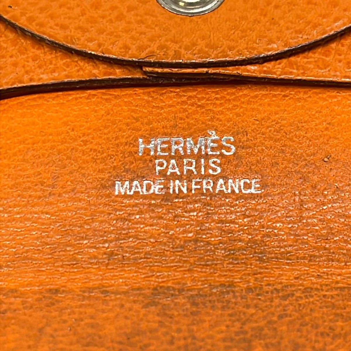 Hermes Coin Purse Bastia Orange — view 5