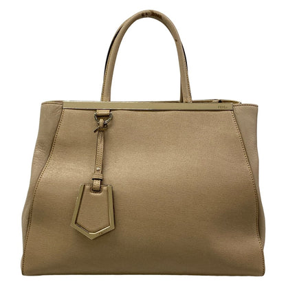 Fendi Tote Bag Toujours Beige Leather