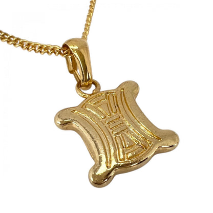 Celine Triomphe Necklace Gold Plated Macadam
