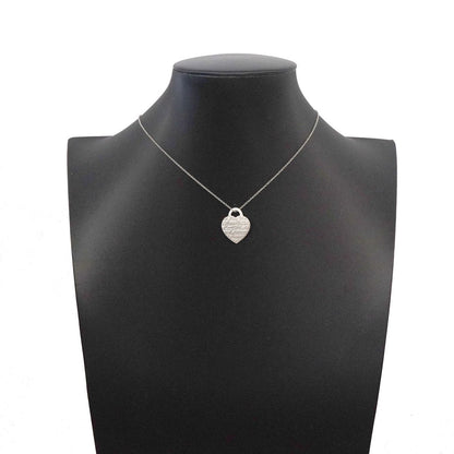 Tiffany & Co Necklace Notes Heart Tag 925 Sterling Silver — view 8