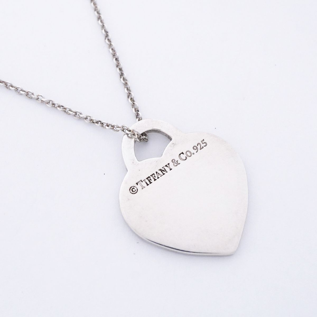 Tiffany & Co Necklace Notes Heart Tag 925 Sterling Silver — view 2