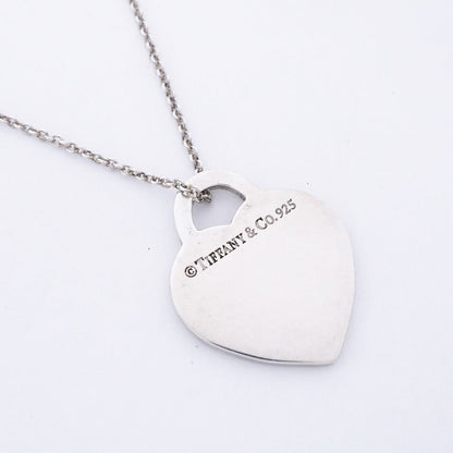 Tiffany & Co Necklace Notes Heart Tag 925 Sterling Silver — view 2