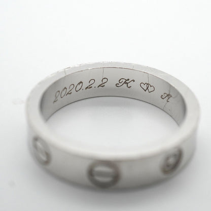Cartier Ring Mini Love White Gold Diamond — view 5