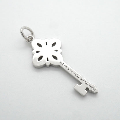 Tiffany & Co Pendant Victoria Key 18K White Gold Diamond — view 2