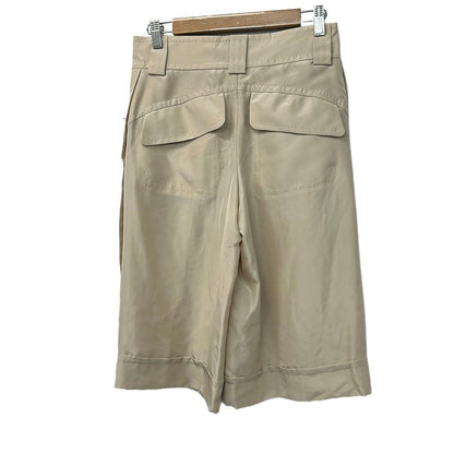 Louis Vuitton Pants S Beige Silk — view 2