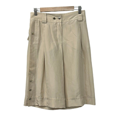 Louis Vuitton Pants S Beige Silk