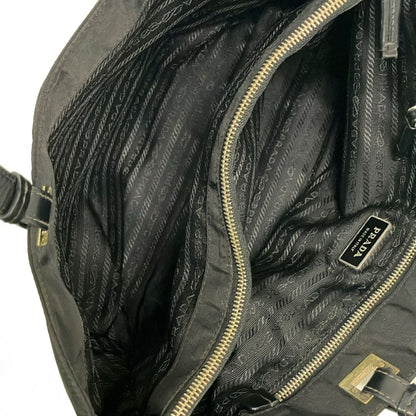 Prada Tote Bag Black Leather — view 7