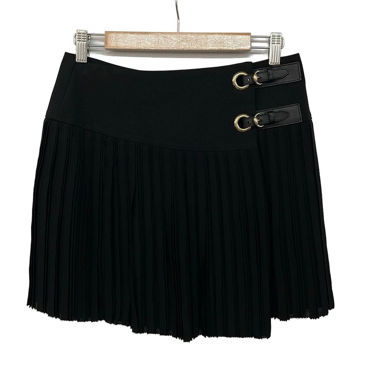 Gucci Rollskirt S Black Pleats