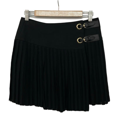 Gucci Rollskirt S Black Pleats