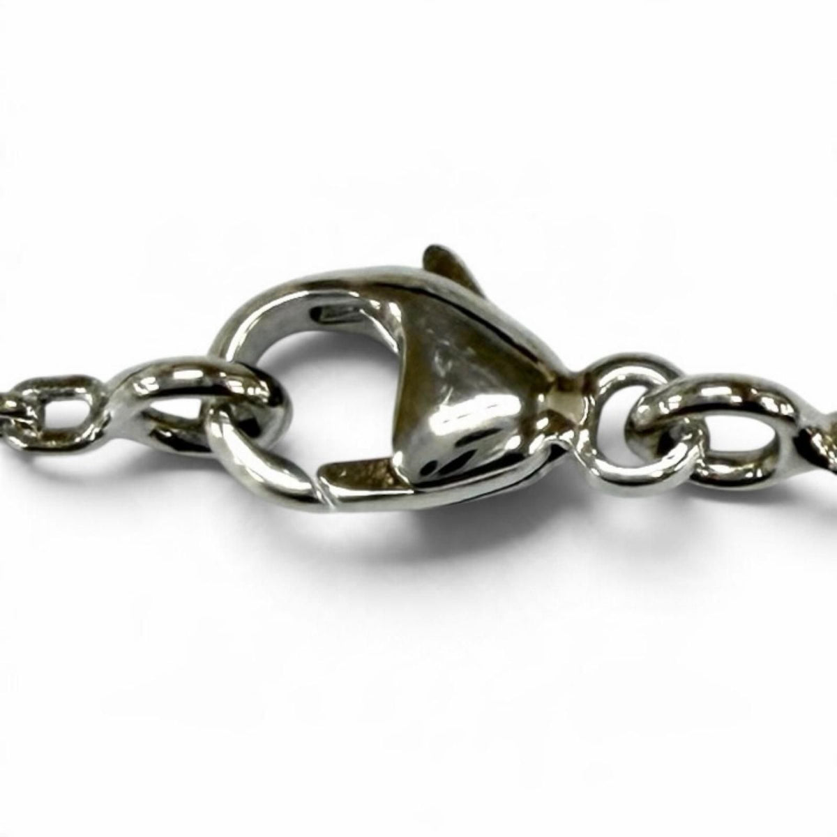 Louis Vuitton Pendant Silver Lockit 925 LV Logo Necklace — view 6