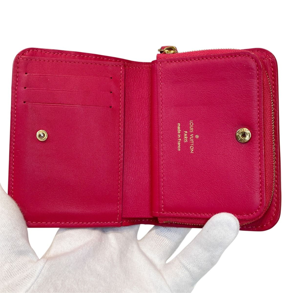 Louis Vuitton Zip Compact Wallet New Wave Bifold Leather — view 3