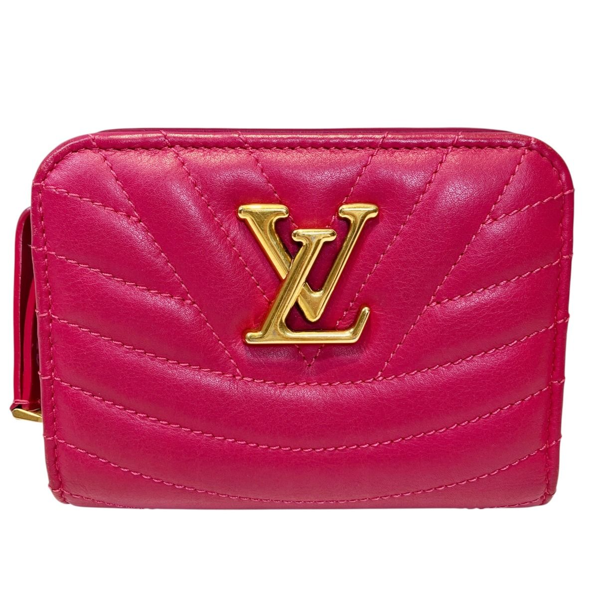 Louis Vuitton Zip Compact Wallet New Wave Bifold Leather