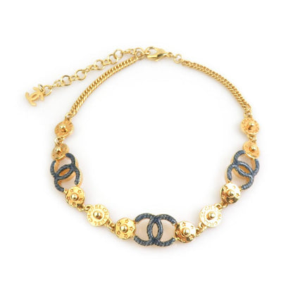Chanel Choker Necklace CC Logo