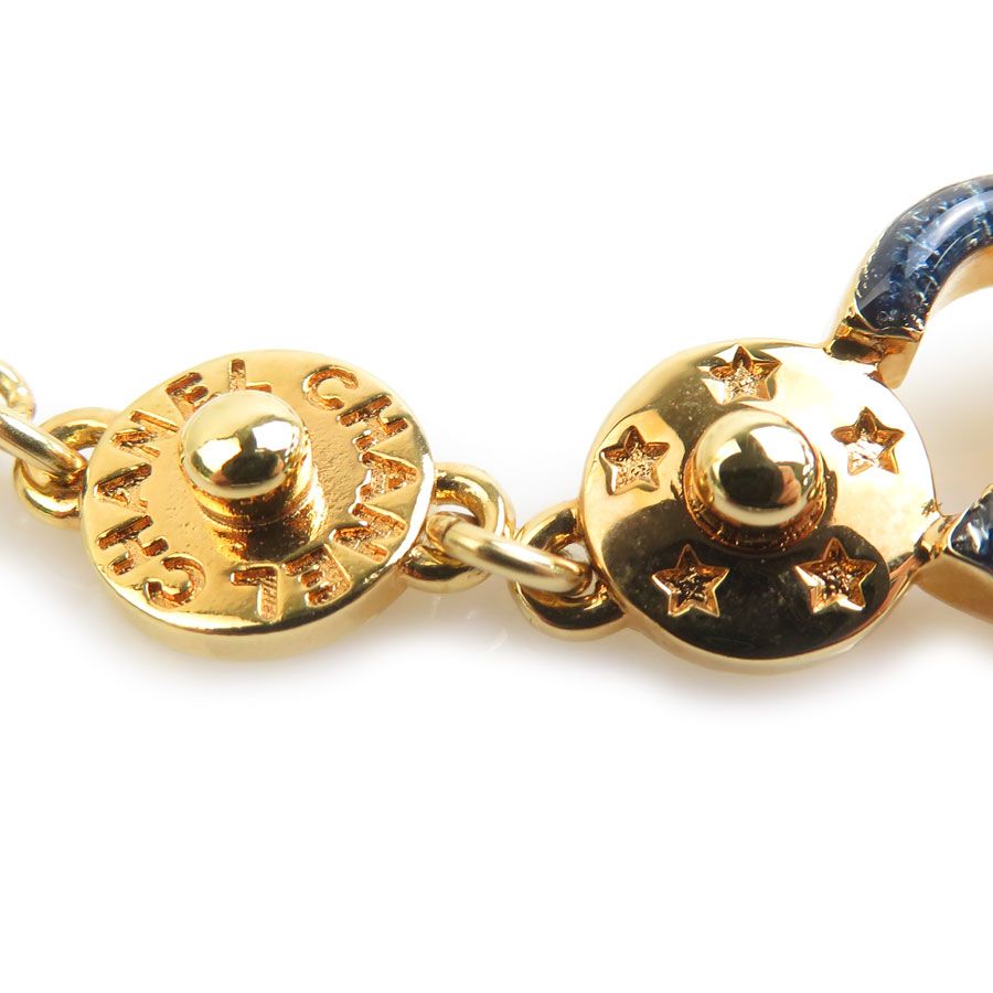 Chanel Choker Necklace CC Logo — view 4