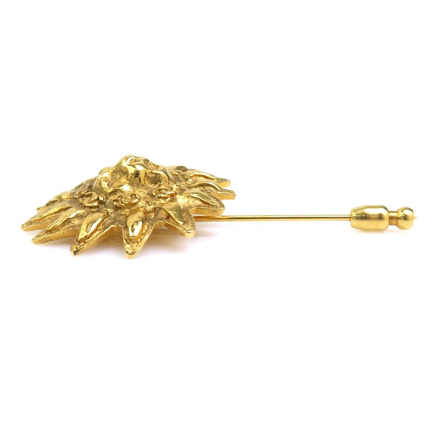 Chanel Brooch CC Logo — view 2