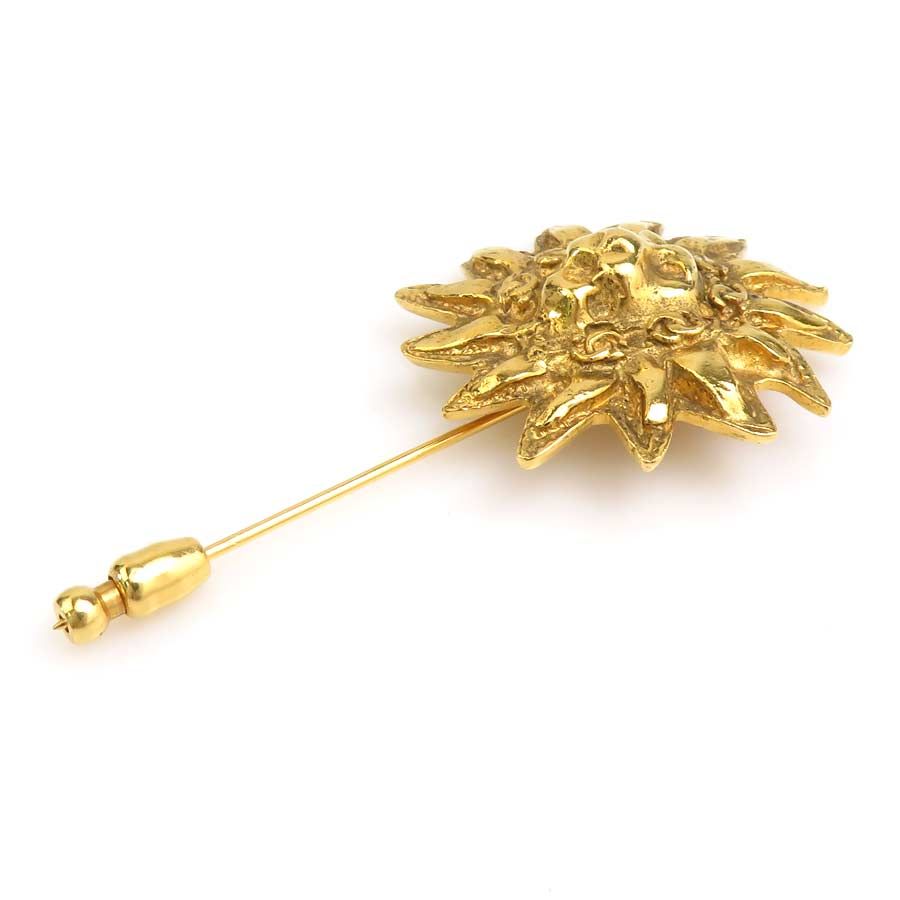 Chanel Brooch CC Logo — view 4