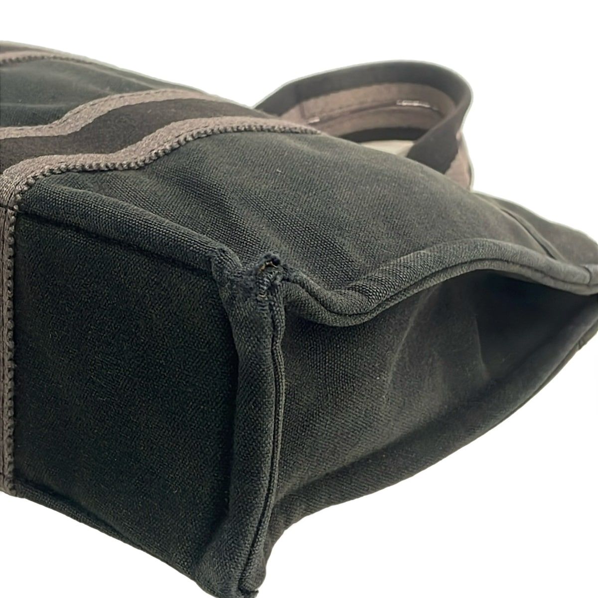 Hermes Tote Bag Fourre Tout PM Black Gray — view 6