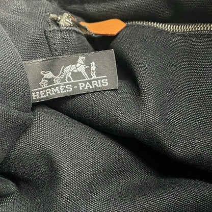 Hermes Tote Bag Fourre Tout PM Black Gray — view 8