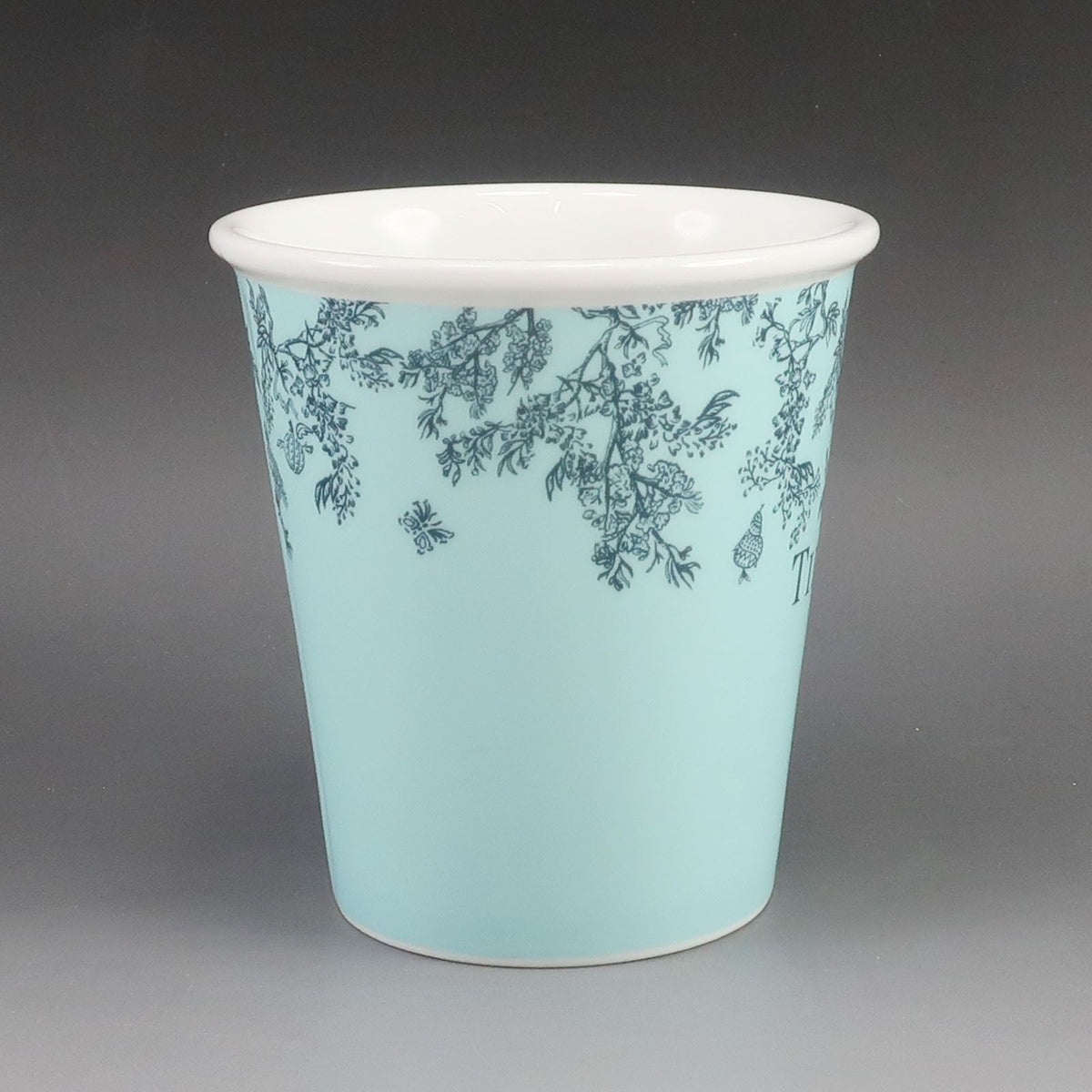 Tiffany & Co Wonder Coffee Cup Blue Ceramics Tableware — view 5