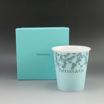 Tiffany & Co Wonder Coffee Cup Blue Ceramics Tableware