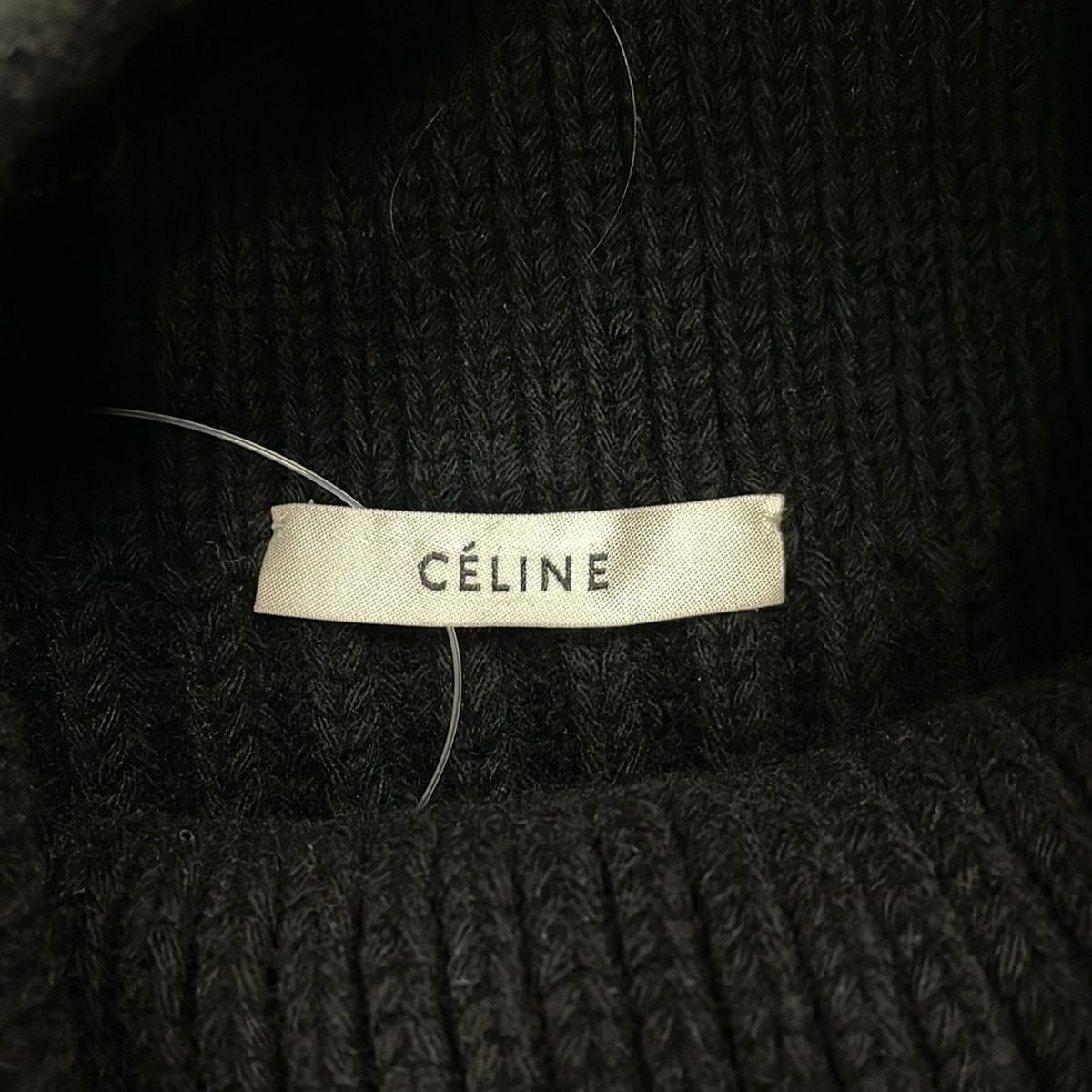 Celine Sleeveless Sweater Black Phoebe Philo M — view 3