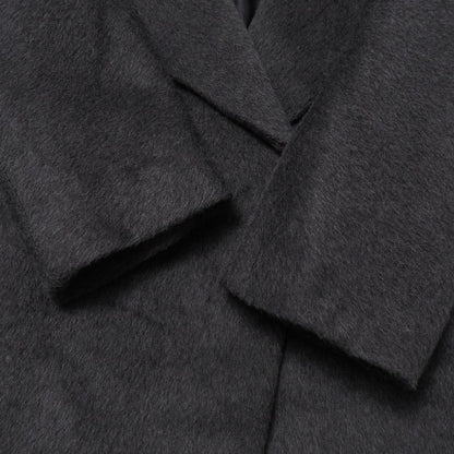 Max Mara Weekend Coat Alpaca Blend Cucito Mano Double Face Belted Long — view 6
