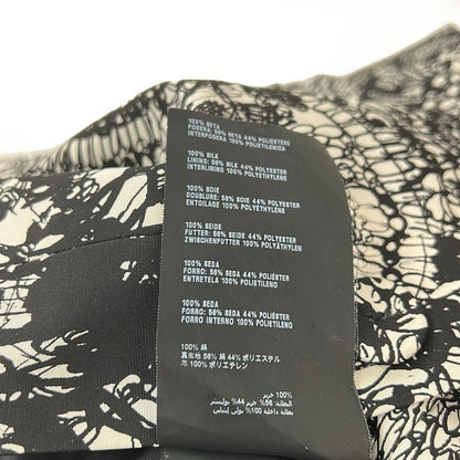 Prada Coat M Ivory Black — view 4