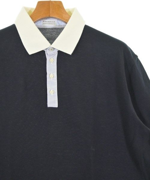 Brunello Cucinelli Polo Navy — view 4