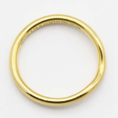 Tiffany & Co Curved Band Ring 18K Gold — view 5