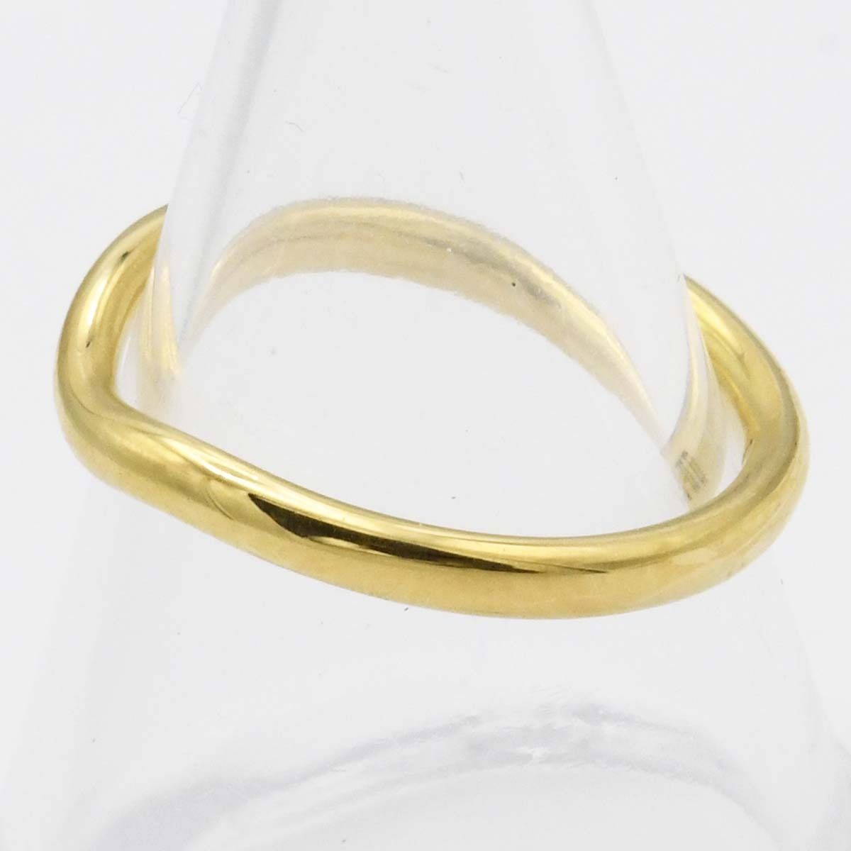 Tiffany & Co Curved Band Ring 18K Gold — view 2