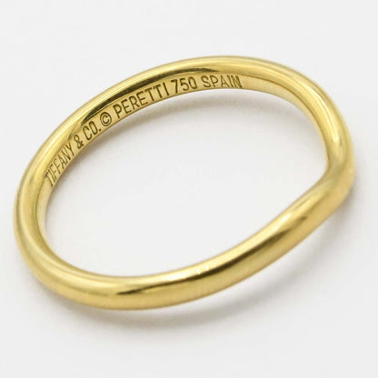 Tiffany & Co Curved Band Ring 18K Gold — view 4
