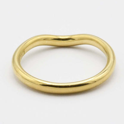 Tiffany & Co Curved Band Ring 18K Gold — view 6