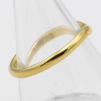Tiffany & Co Curved Band Ring 18K Gold — view 3